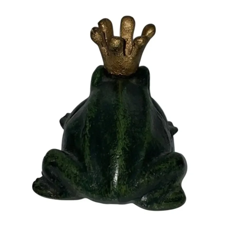 FROG & Crown CAST IRON Bottle Opener Figurine